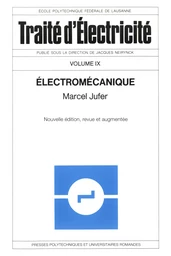 Electromécanique (TE volume IX) 