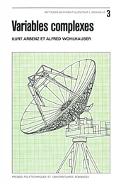 Variables complexes (Volume III, MMI) 