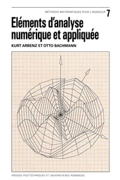 Eléments d'analyse numérique et appliquée (Volume VII)