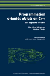 Programmation orientée objets en C++ 