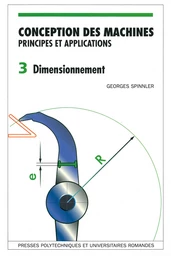 Conception des machines: principes et applications (vol. 3)