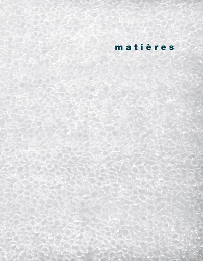 matières 4  - Alberto Abriani, Jacques Gubler, Bruno Marchand, Martin Steinmann - EPFL Press