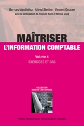 Maîtriser l'information comptable (Volume 4) 