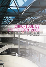 Chronique de l'EPFL 1978-2000 