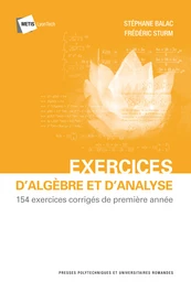 Exercices d'algèbre et d'analyse 