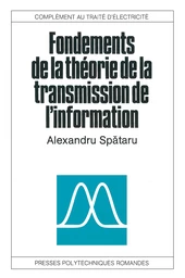 Fondements de la théorie de la transmission de l'information