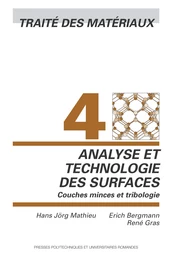 Analyse et technologie des surfaces (TM volume 4) 