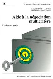 Aide à la négociation multicritère 