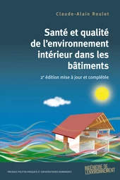 Santé et qualité de l'environnement intérieur dans les bâtiments