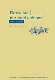 Electrochimie physique et analytique 