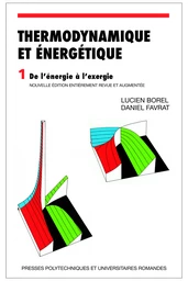 Thermodynamique et énergétique (Volume 1) 