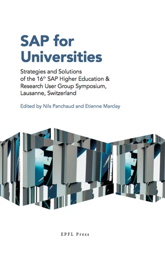 SAP for Universities  -  - EPFL Press English Imprint