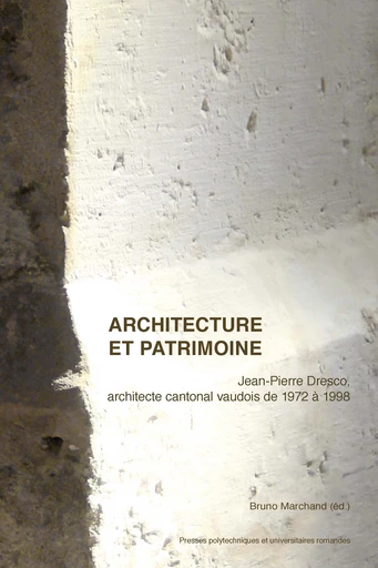 Architecture et patrimoine  -  - EPFL Press