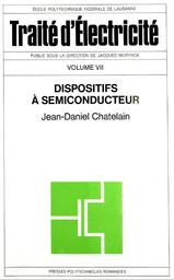 Dispositifs à semiconducteur (TE voume VII) 