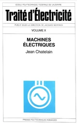 Machines électriques (TE volume X) 