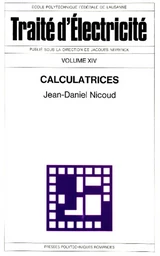 Calculatrices (TE volume XIV) 