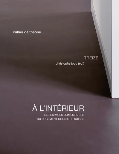 A l'intérieur  - Christophe Joud - EPFL Press