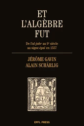 Et l'algèbre fut 