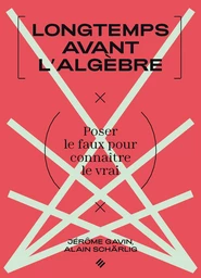 Longtemps avant l'algèbre 